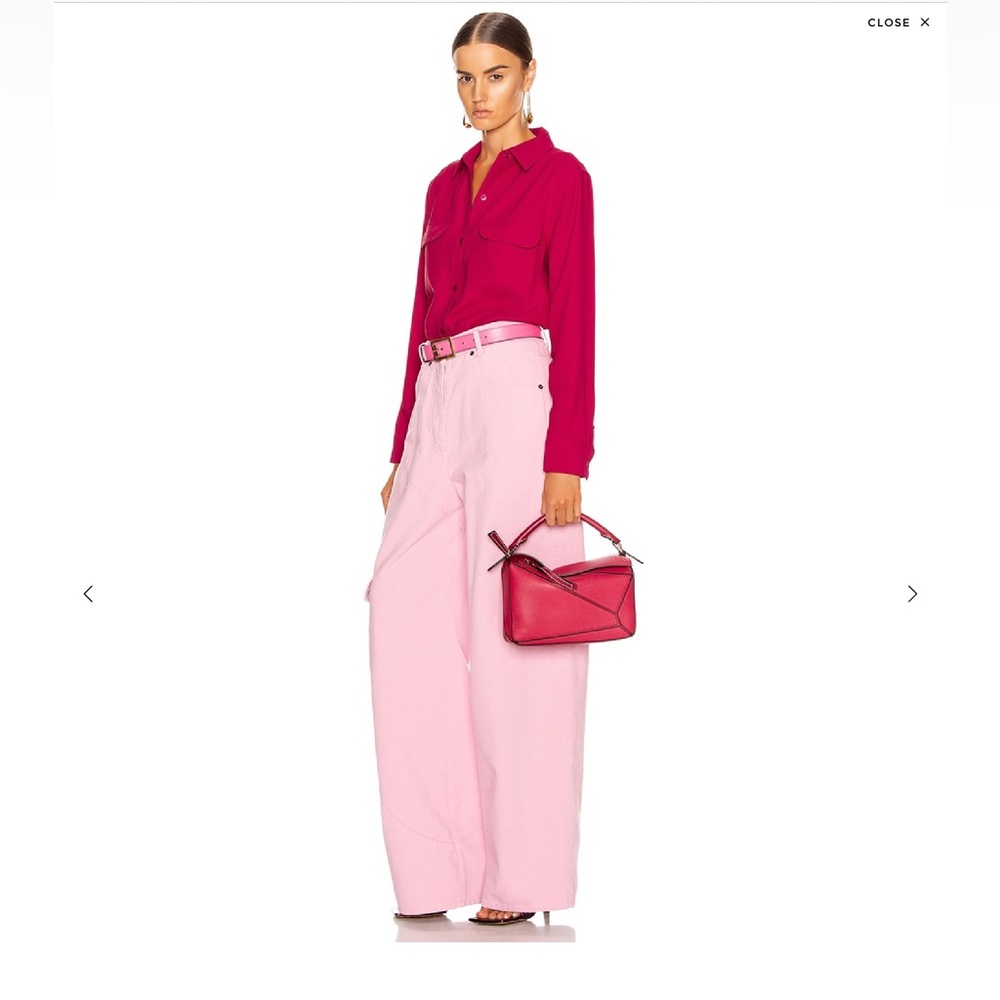 Loewe Raspberry Puzzle Bag - Picture 10 of 11